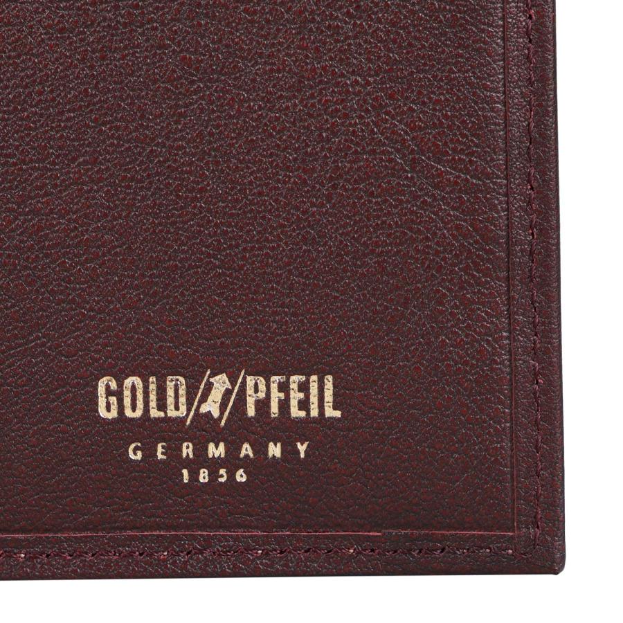 ゴールドファイル GOLD PFEIL 長財布 メンズ 本革 OXFORD ブラック バーガンディー 黒 GP10220 | GOLD PFEIL | 07