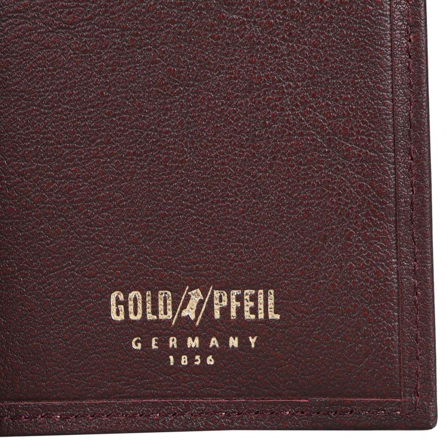 ゴールドファイル GOLD PFEIL 長財布 メンズ 本革 OXFORD ブラック バーガンディー 黒 GP10220 | GOLD PFEIL | 10