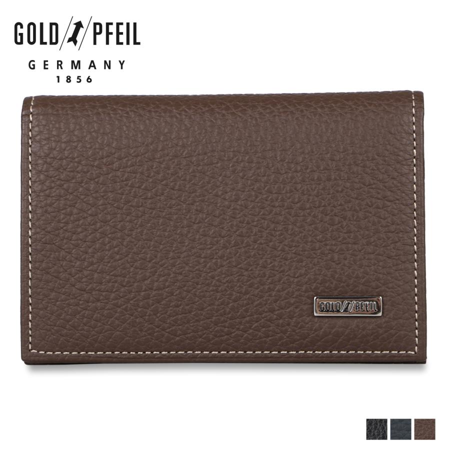 GOLD PFEIL 名刺入れ　カードケース　カード入れ　ハンドメイド GOLD PFEIL（ゴールドファイル） カードケース 名刺入れ 定期入れ