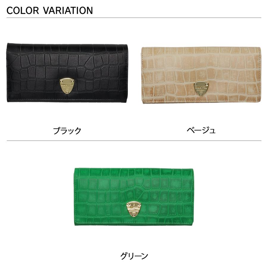 GOLD PFEIL（ゴールドファイル） 長財布 ヘルリヒ レディース クロコ型