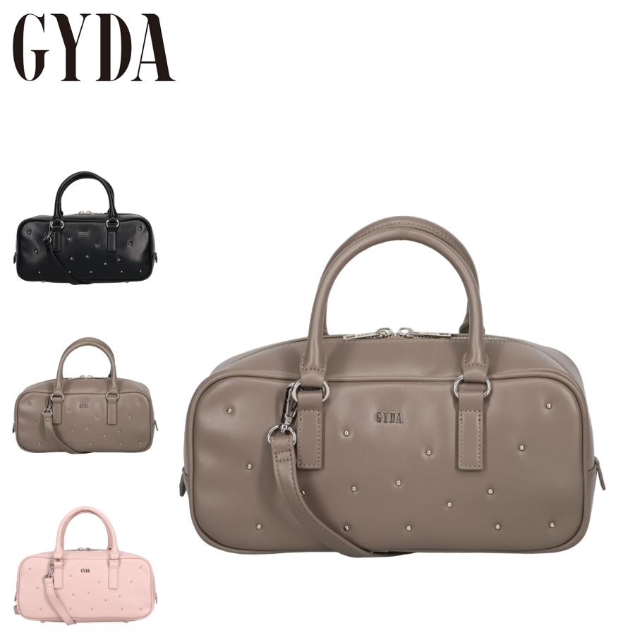 GYDA（ジェイダ） ボストンバッグ ショルダー スタッズ レディース 斜
