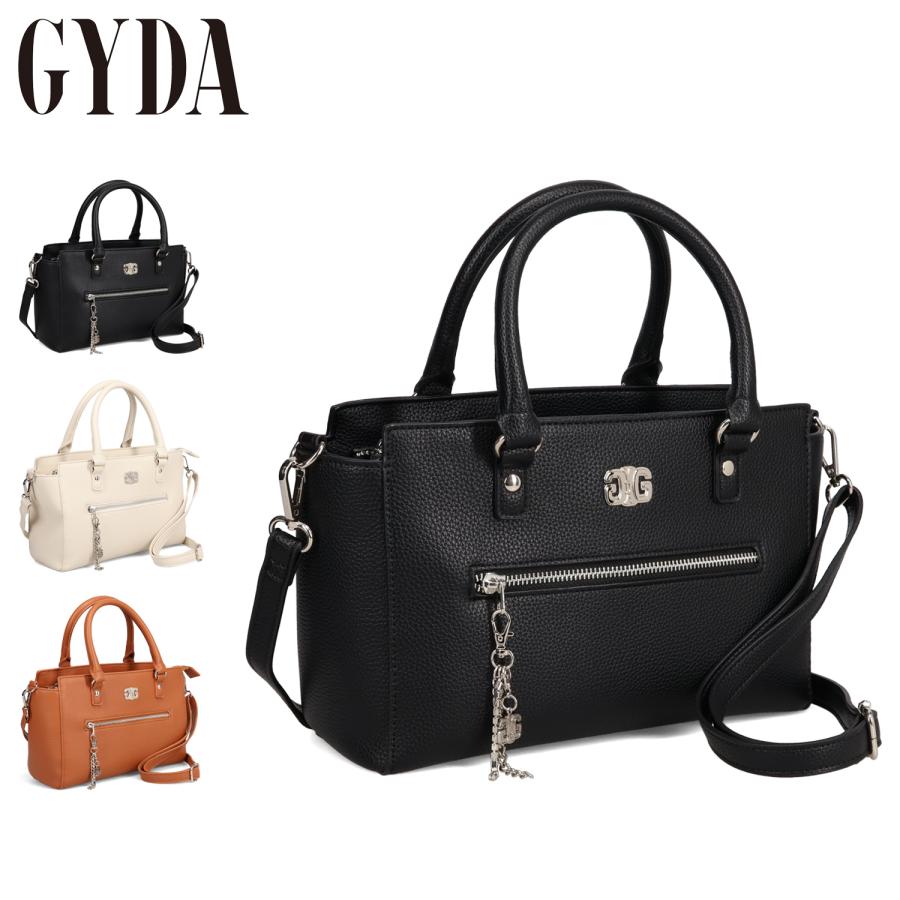 GYDA ジェイダ バッグ ハンドバッグ レディース ブラック アイボリー ブラウン 黒 GY-B345 GYDA（ジェイダ） バッグ ハンドバッグ レディース ブラック