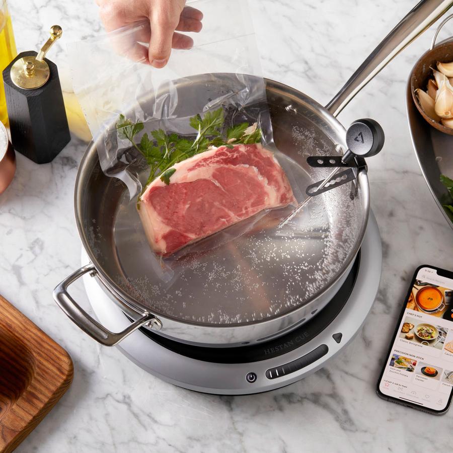 HESTAN CUE（ヘスタンキュー） 鍋 片手鍋 20cm スマート ソースパン IH