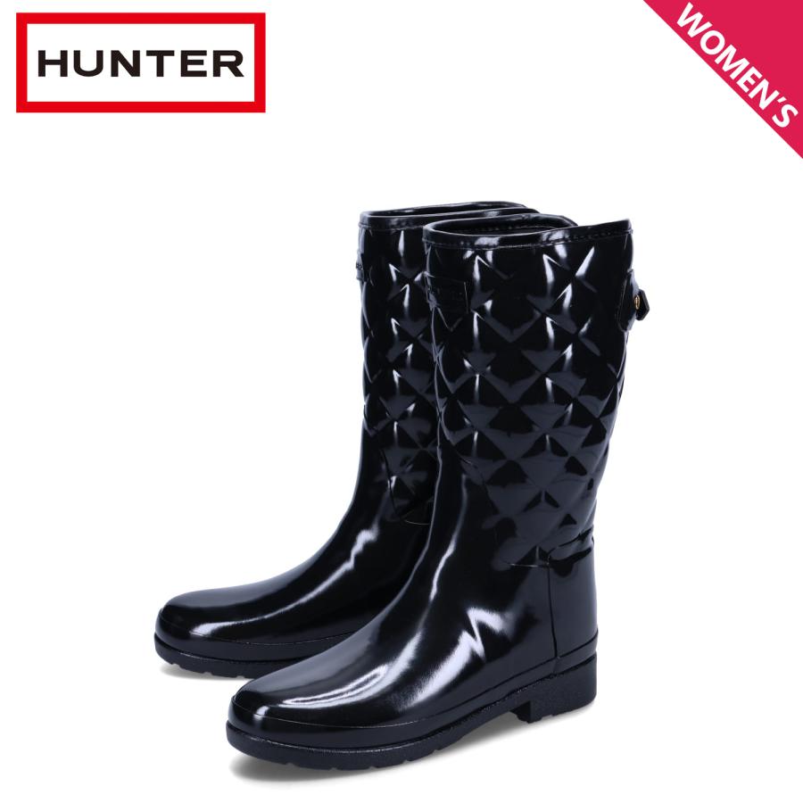HUNTER ハンター レインブーツ 長靴 リファインド キルト