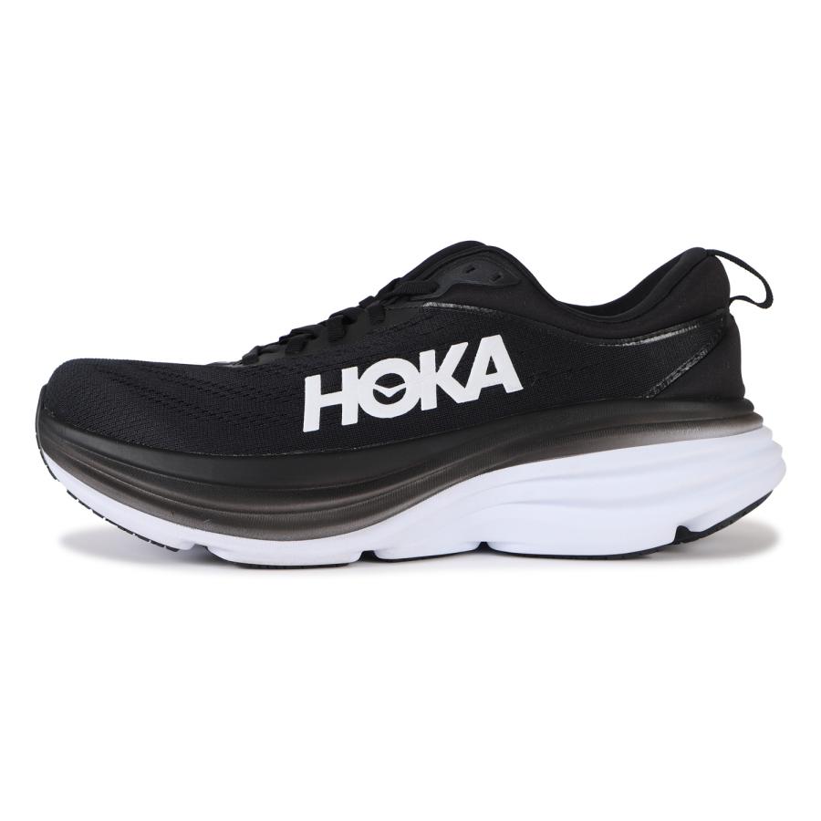 HOKA ONE ONE ホカオネオネ ボンダイ 8 スニーカー メンズ 厚底 BONDI 8 ブラック 黒 1123202｜sneak｜03