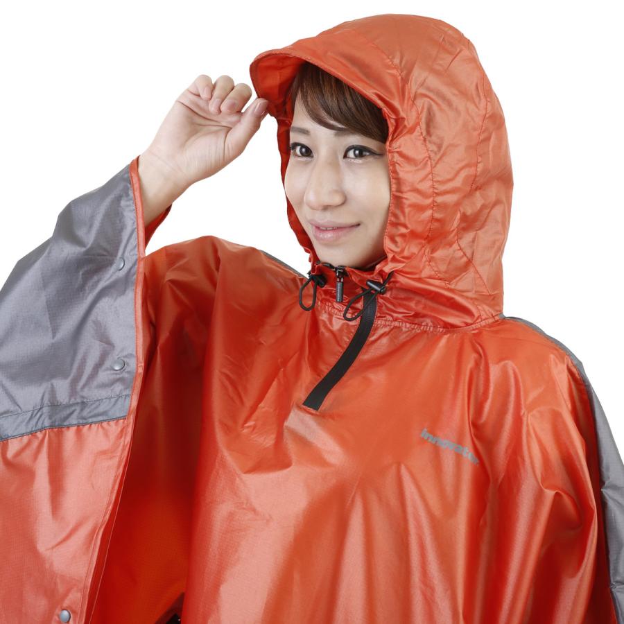 イノベーター innovator レインコート レインポンチョ マント 自転車 雨具 アウトドア アウター メンズ レディース 17IN-PO | innovator | 16