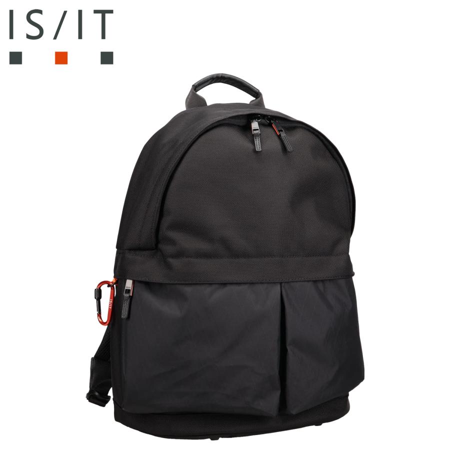 IS/IT イズイット リュック バッグ バックパック メンズ レディース 軽量 X-pac ブラック 黒 994702 IS/IT（イズイット） リュック バッグ バックパック メンズ レディース