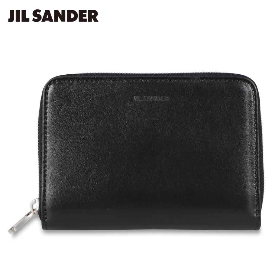 ジルサンダー JIL SANDER 財布 二つ折り ポケット ジップアラウンド 