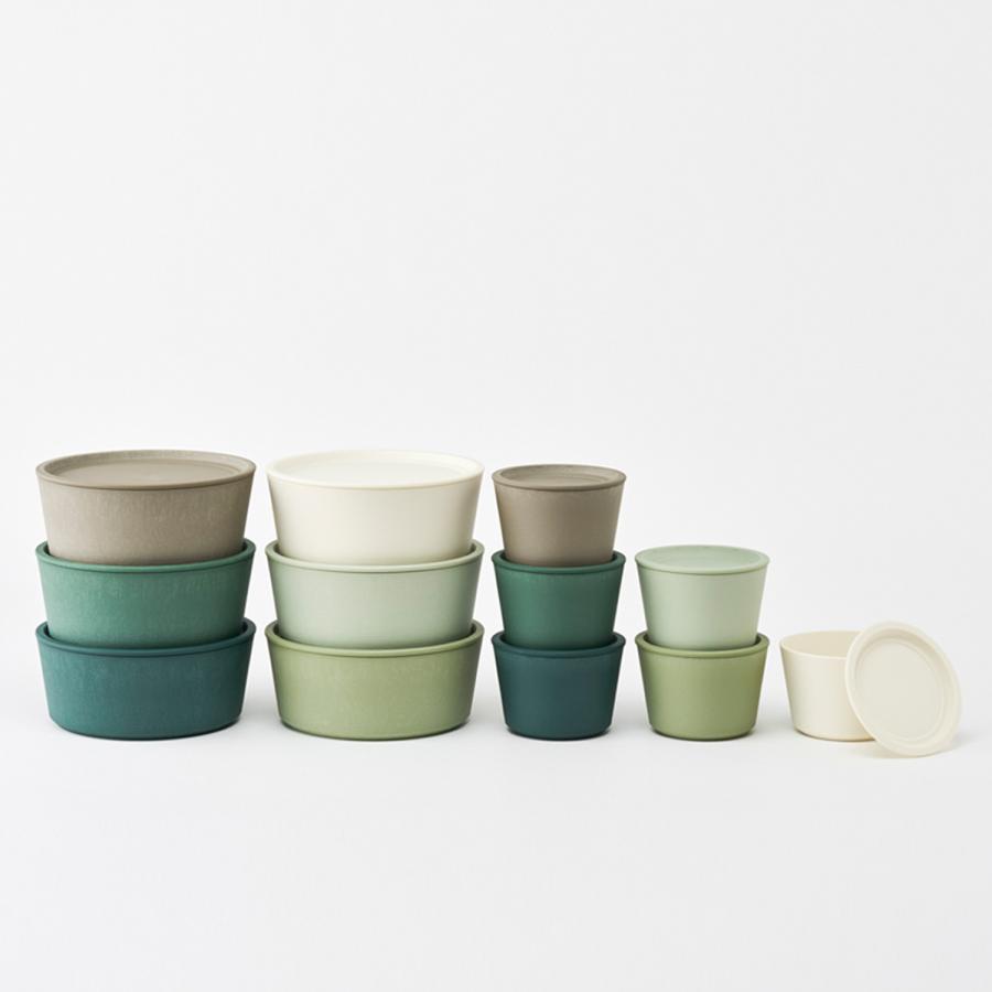 9°（クド） 保存容器 2点セット 食器 750ml 蓋付き耐熱樹脂 食洗機