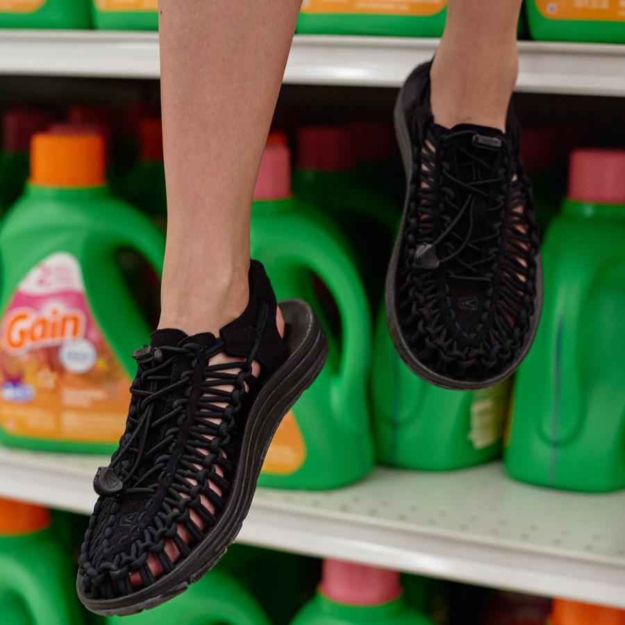 KEEN キーン ユニーク サンダル メンズ UNEEK ブラック 黒