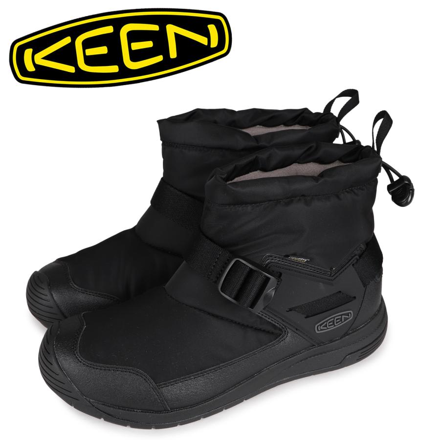 KEEN HOODROMEO WP 1025473 ブラック 黒 KEEN（キーン） ウィンターブーツ フッドロメオ ウォータープルーフ
