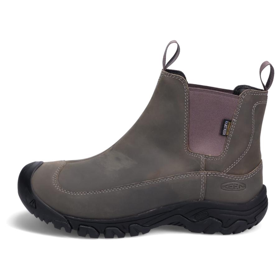 KEEN キーン ブーツ サイドゴア ウィンター アンカレッジ 3 メンズ 防水 ANCHORAGE BOOTS III WP グレー 1025822｜sneak｜03