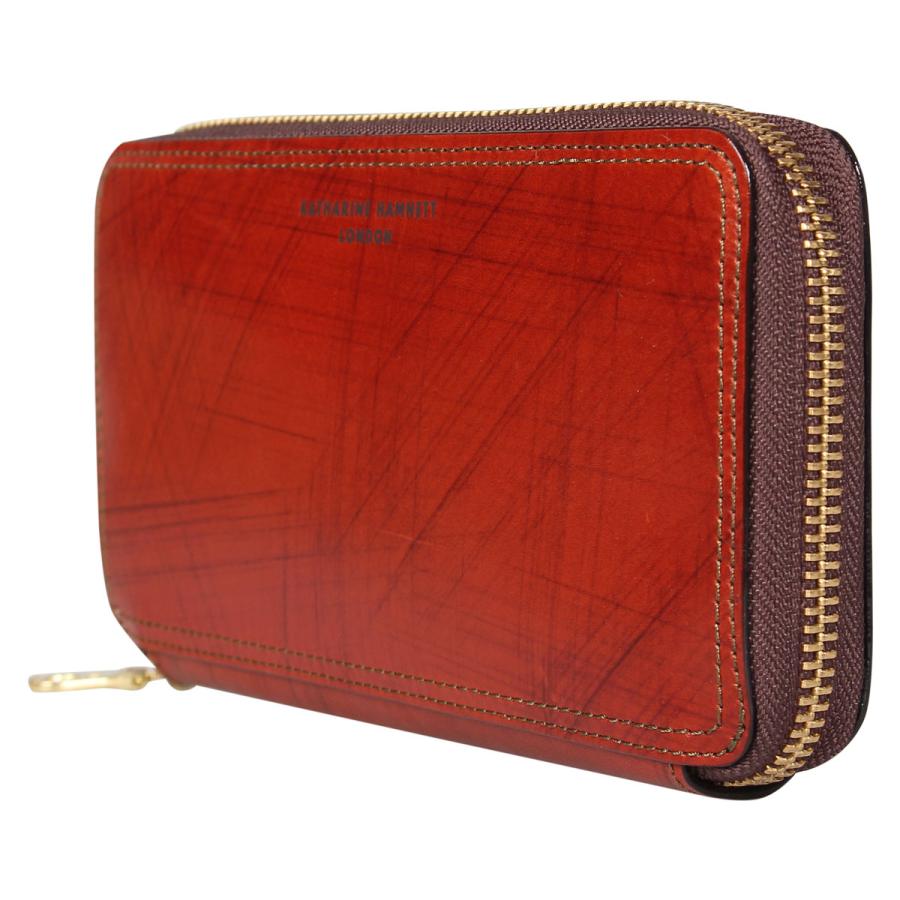 キャサリンハムネット ロンドン KATHARINE HAMNETT LONDON 財布 長財布 メンズ ラウンドファスナー WALLET KH-1214015｜sneak｜08