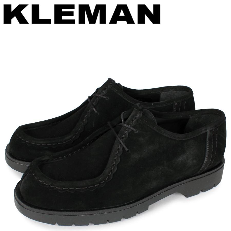 KLEMAN PADR0R VV クレマン 靴 チロリアン シューズKLEMAN クレマン チロリアン シューズ メンズ PADR0R VV ブラック 黒 KZ55102