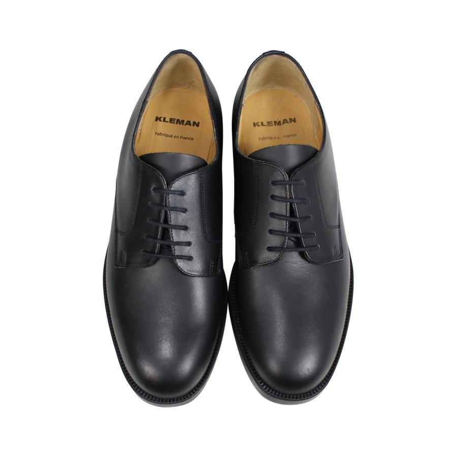 KLEMAN クレマン PASTANI プレーントゥ シューズ メンズ PLAIN TOE SHOES ブラック VA73102｜sneak｜04