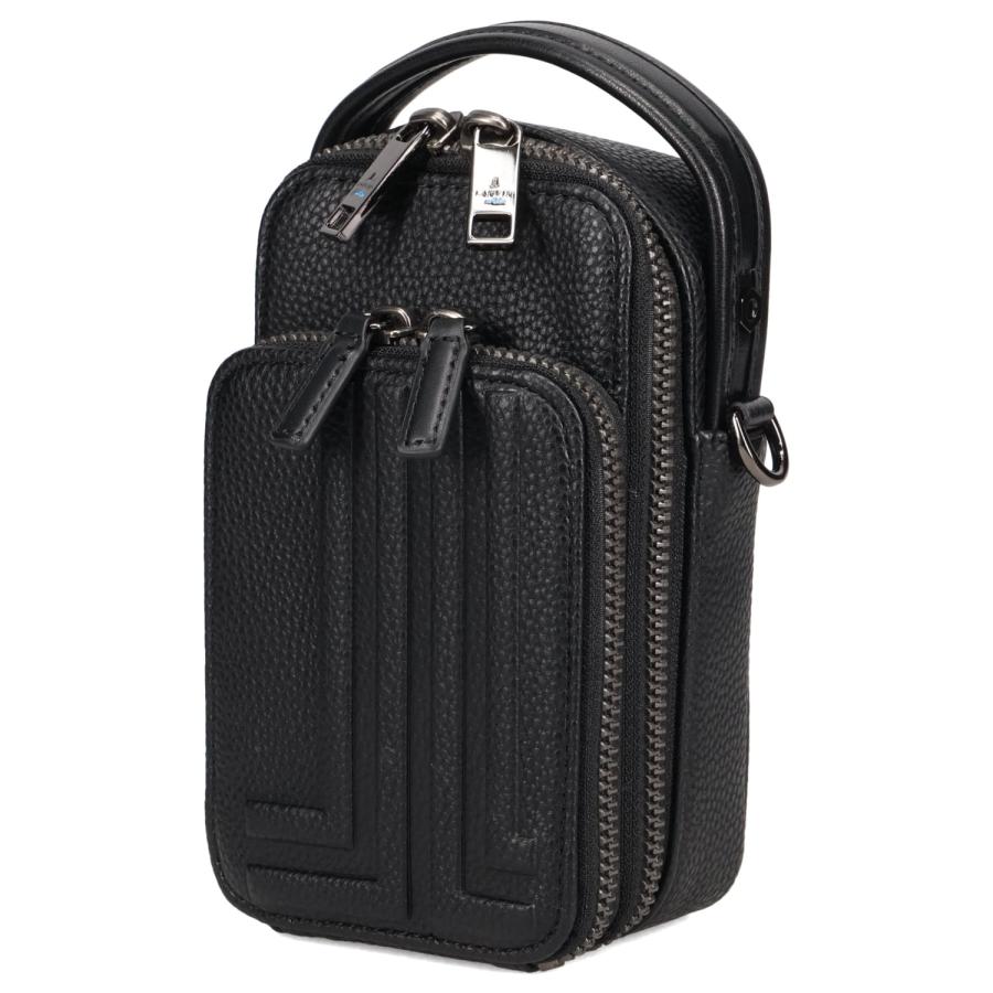 ランバンオンブルー LANVIN en Bleu バッグ スマホショルダーバッグ ショルダーバッグ タンブル メンズ レディース 斜めがけ 512123_4