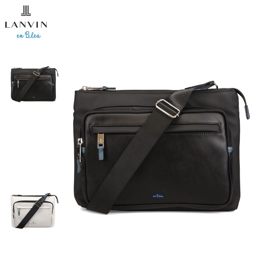 ランバンオンブルー LANVIN en Bleu バッグ ショルダーバッグ メンズ レディース 斜めがけ 撥水 軽量 515112 LANVIN en Bleu ランバンオンブルー ショルダーバッグ メンズ