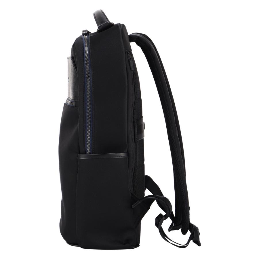 ランバンオンブルー LANVIN en Bleu リュック バッグ リュックサック ビジネスバッグ メンズ A4 軽量 撥水 ナイロン リッパー ブラック 黒 517713 | LANVIN en Bleu | 02