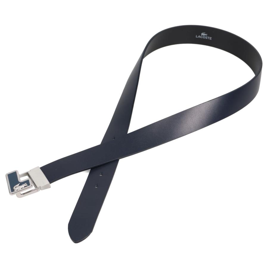 ラコステ LACOSTE ベルト メンズ 本革 日本製 BELT ブラック ホワイト ネイビー 黒 白 LB67211 LACOSTE（ラコステ） ベルト メンズ 本革 日本製 BELT ブラック