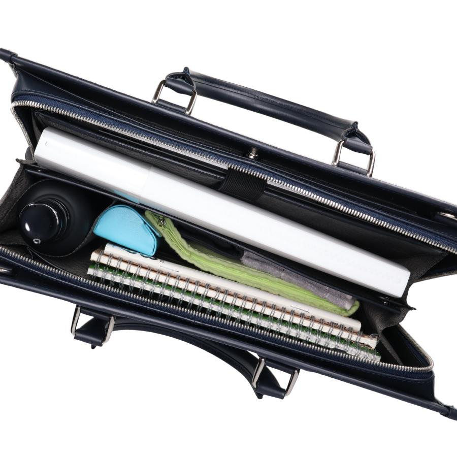 ランバン コレクション LANVIN COLLECTION バッグ ビジネスバッグ ブリーフケース ニューフロー メンズ A4 本革 牛革 PC収納 282561 | LANVIN COLLECTION | 09