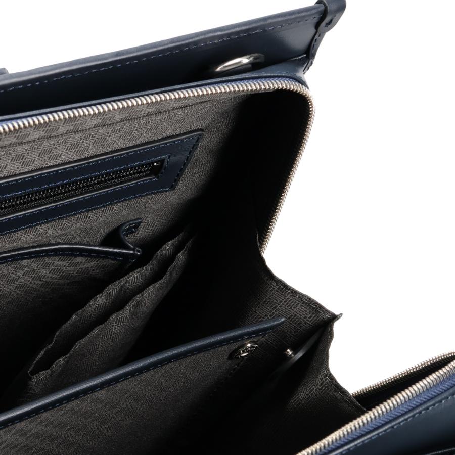 ランバン コレクション LANVIN COLLECTION バッグ ビジネスバッグ ブリーフケース ニューフロー メンズ A4 B4 本革 牛革 PC収納 282562の画像