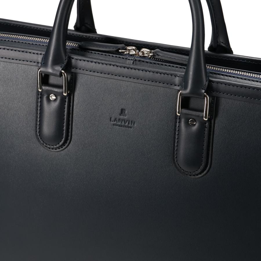 ランバン コレクション LANVIN COLLECTION バッグ ビジネスバッグ ブリーフケース ニューフロー メンズ A4 B4 本革 牛革 PC収納 282562の画像
