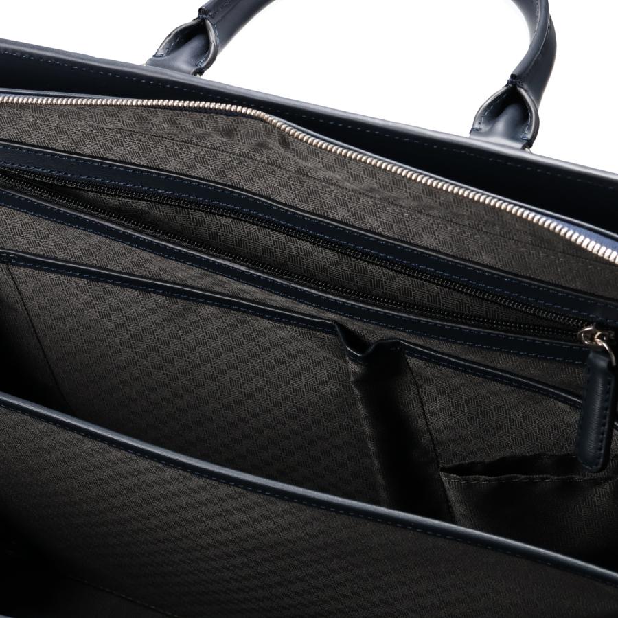 ランバン コレクション LANVIN COLLECTION バッグ ビジネスバッグ ブリーフケース ニューフロー メンズ A4 B4 本革 牛革 PC収納 282562の画像