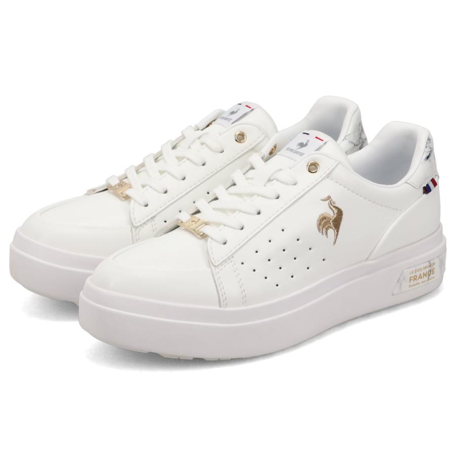 ルコック スポルティフ le coq sportif スニーカー LCS セーヴル PF II レディース LCS SEVRES PF II ホワイト ベージュ 白 LU5FRS76LZ_4