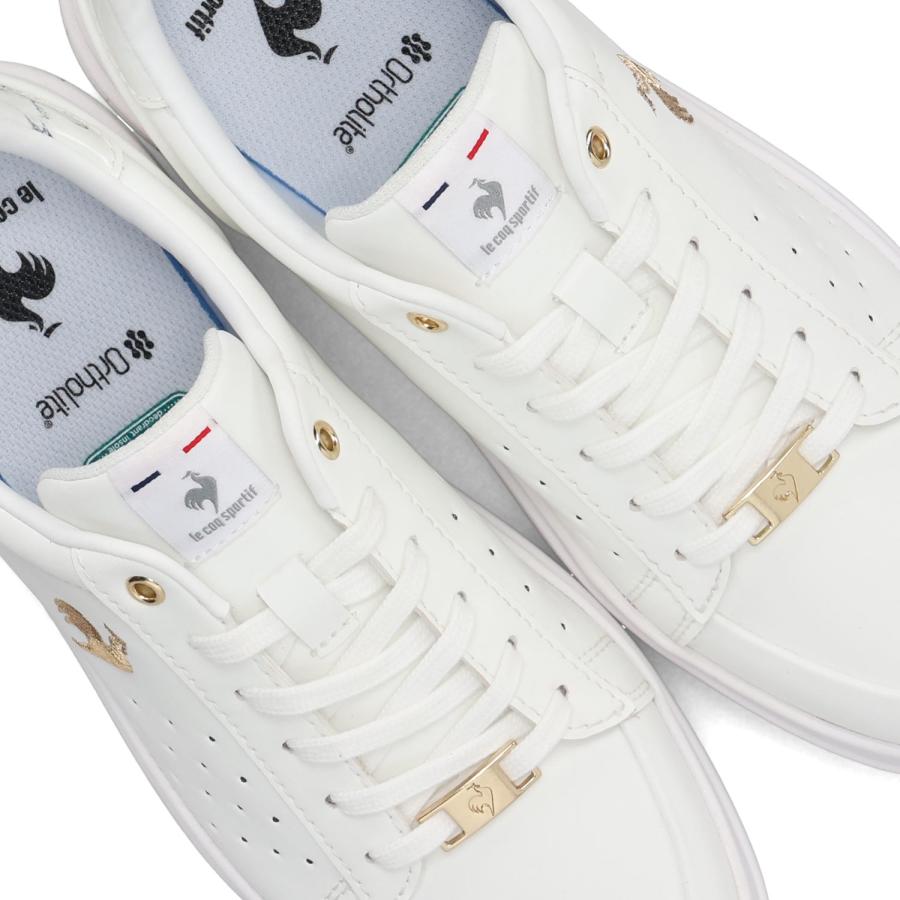 ルコック スポルティフ le coq sportif スニーカー LCS セーヴル PF II レディース LCS SEVRES PF II ホワイト ベージュ 白 LU5FRS76LZ_9