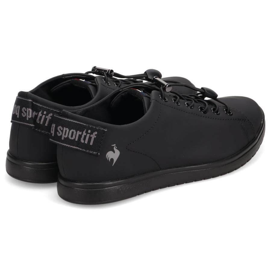 ルコック スポルティフ le coq sportif スニーカー LA アルマ T+R SM レディース 軽量 LA ALMA T+R SM ブラック 黒 LU5SRS05LZ | le coq sportif | 03
