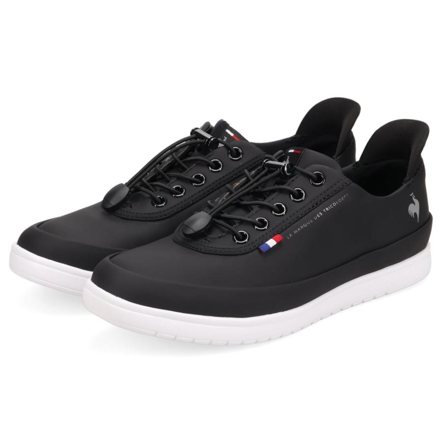 ルコック スポルティフ le coq sportif スニーカー LCS アルマ R SI レディース 軽量 防水 LCS ALMA R SI ブラック ホワイト 黒 白 LU5SRS26LZ | le coq sportif | 04