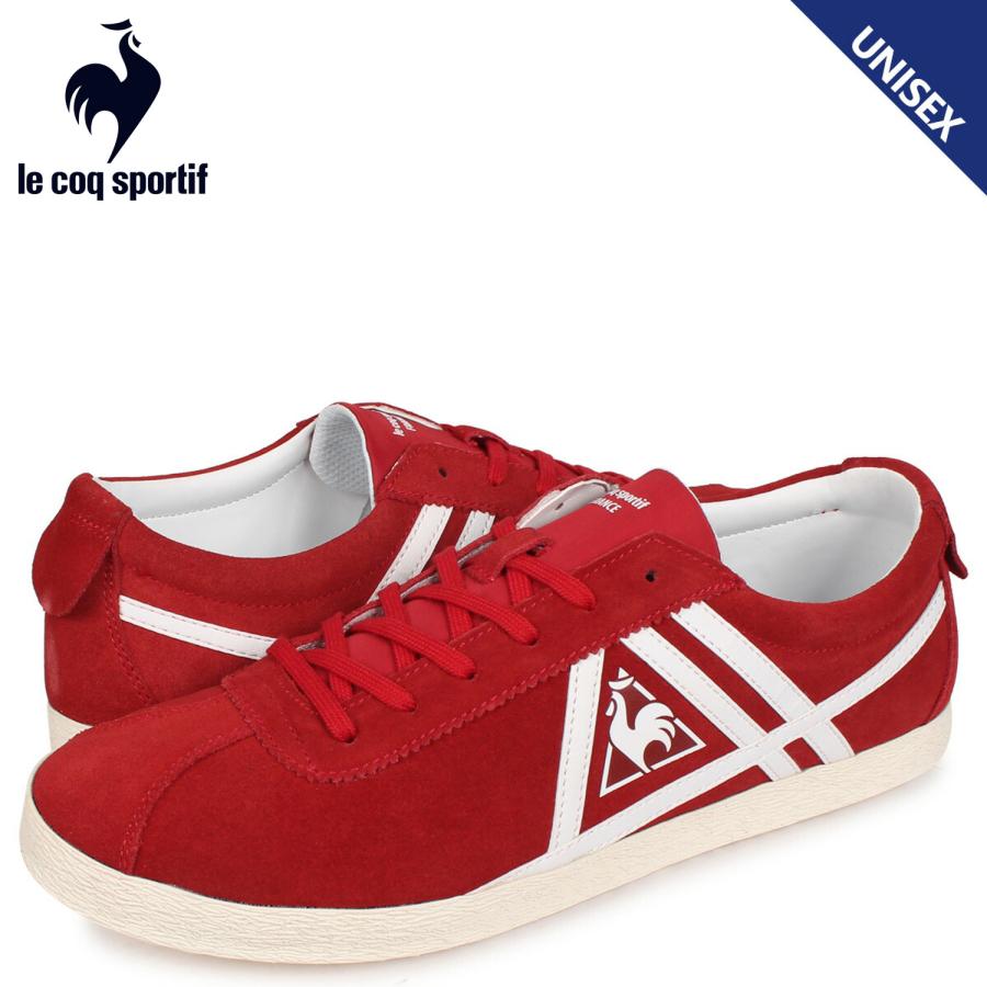ルコック スポルティフ Le Coq Sportif La パピヨン スニーカー メンズ レディース La Papillon レッド Ql1ojc62rd Lcq Ql1ojc62rd スニークオンラインショップ 通販 Yahoo ショッピング