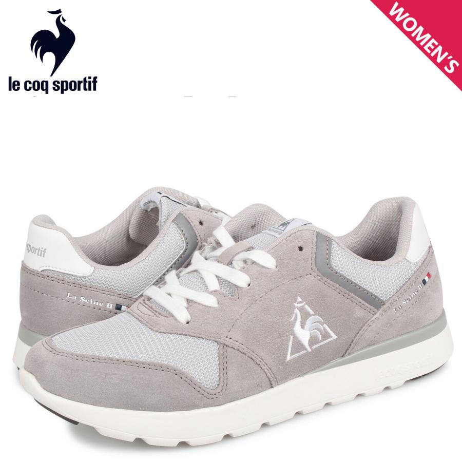 ルコック スポルティフ Le Coq Sportif La セーヌ 2 ワイド スニーカー レディース La Seine 2 Wide グレー Ql3pjc00gw Lcq Ql3pjc00gw スニークオンラインショップ 通販 Yahoo ショッピング