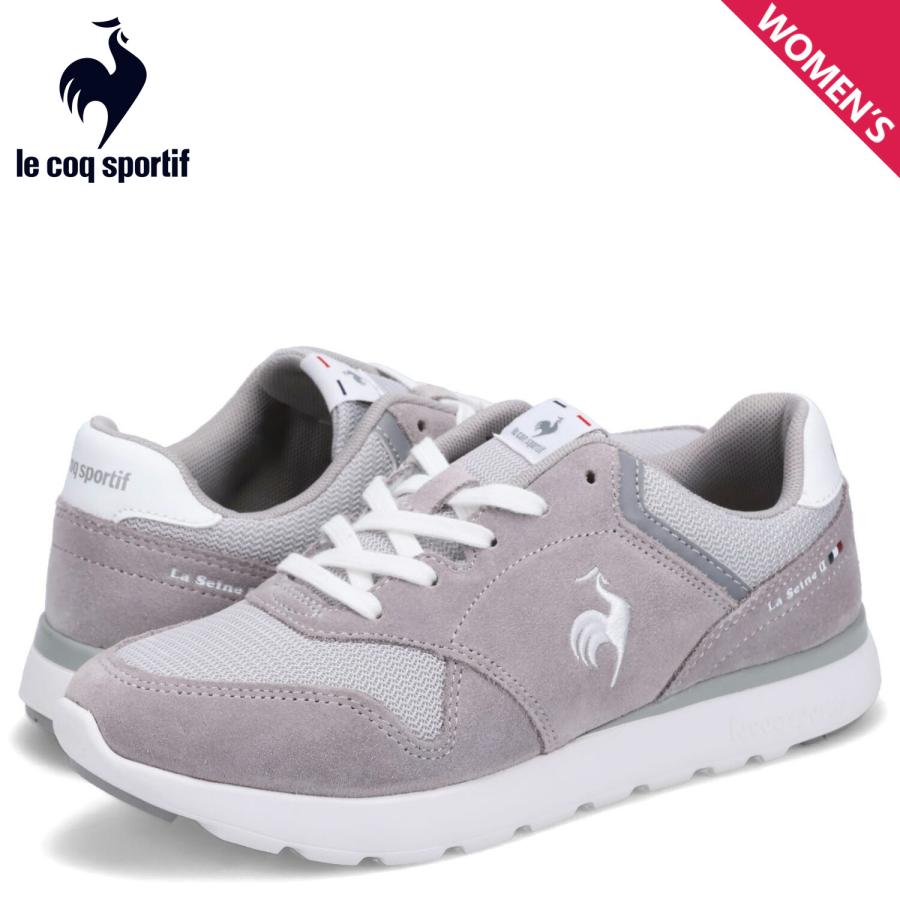ルコック スポルティフ le coq sportif スニーカー ラ セーヌ 2 ワイド レディース 軽量 スエード QL3VJC04GW le coq sportif（ルコックスポルティフ） ルコック スポルティフ
