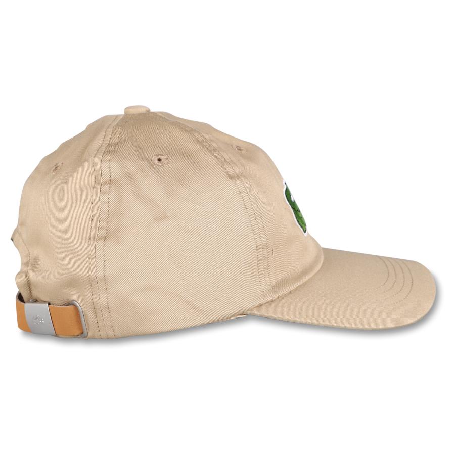 ラコステ LACOSTE キャップ 帽子 メンズ レディース BIG CROCODILE CAP ブラック ネイビー ベージュ 黒 L1231｜sneak｜06