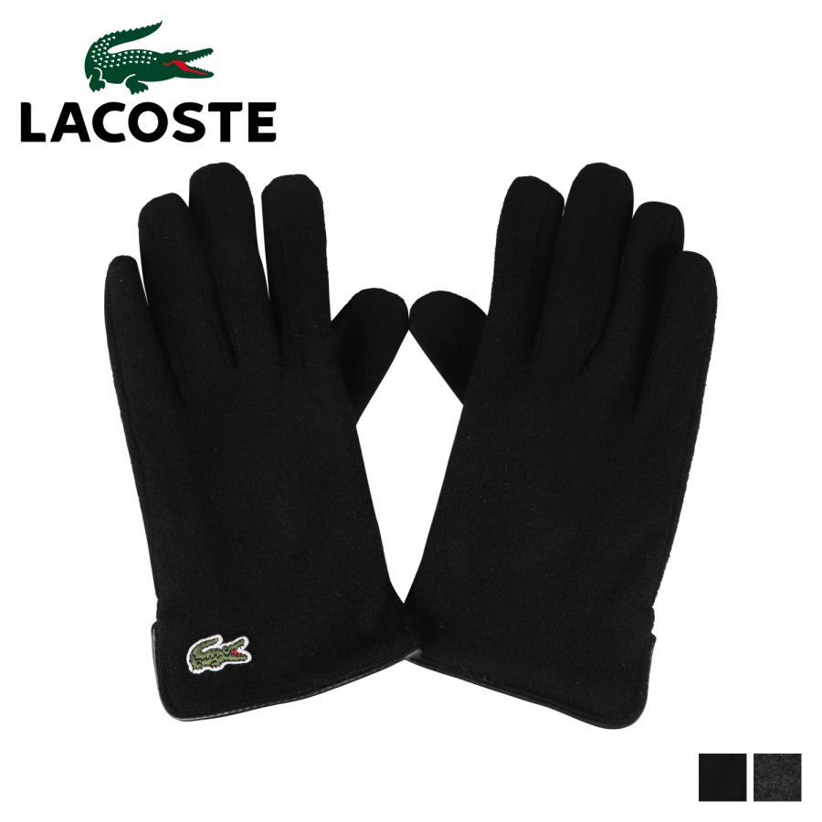 ラコステ Lacoste 手袋 グローブ ジーロン ラムウール ミニマル メンズ レディース 防寒 ブラック グレー 黒 Mgm2164 Lcst Mgm2164 スニークオンラインショップ 通販 Yahoo ショッピング