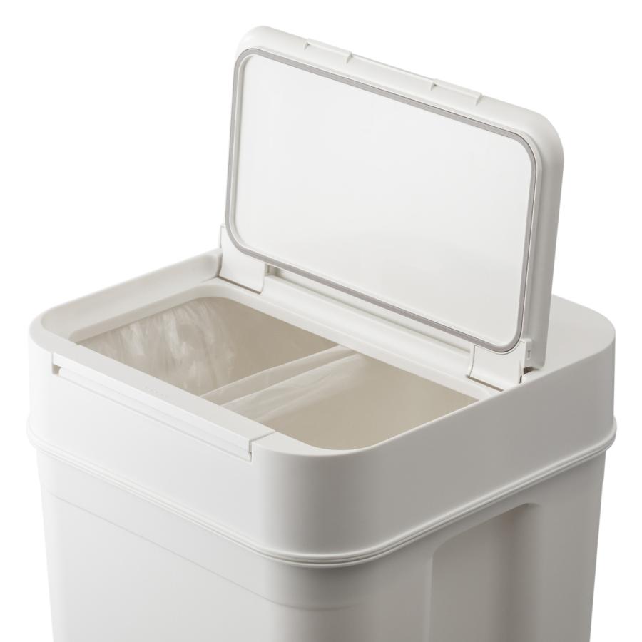 ライクイット (like-it) フタ付きゴミ箱 40L Like-it（ライクイット） ゴミ箱 45リットル ふた付き 生ゴミ スリム