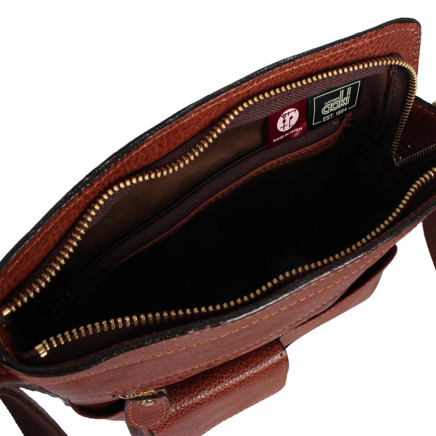 ラガード Lugard 青木鞄 ショルダーバッグ メンズ NEVADA SHOULDER BAG BAG ブラウン 5084 | LUGARD | 08