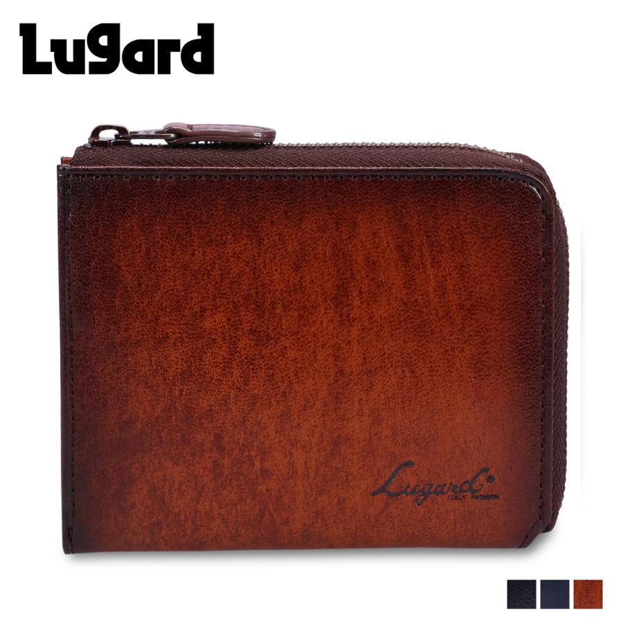 ラガード Lugard 青木鞄 ミニ財布 小銭入れ メンズ 本革 L字ファスナー G3 MINI WALLET ブラック ダーク ブラウン ブルー 黒 5183 | LUGARD