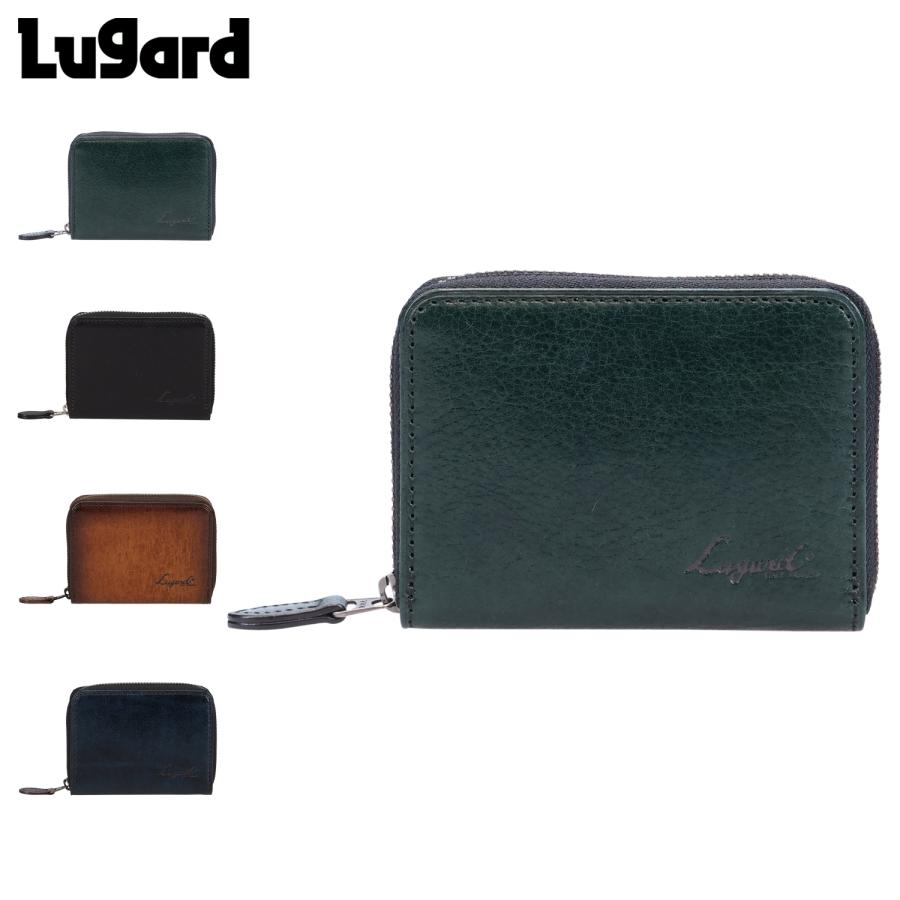 ラガード Lugard 青木鞄 財布 小銭入れ コインケース メンズ ラウンドファスナー 本革 G-3 ダーク ブラック グリーン ダーク ブラウン ブルー 黒 5185 | LUGARD