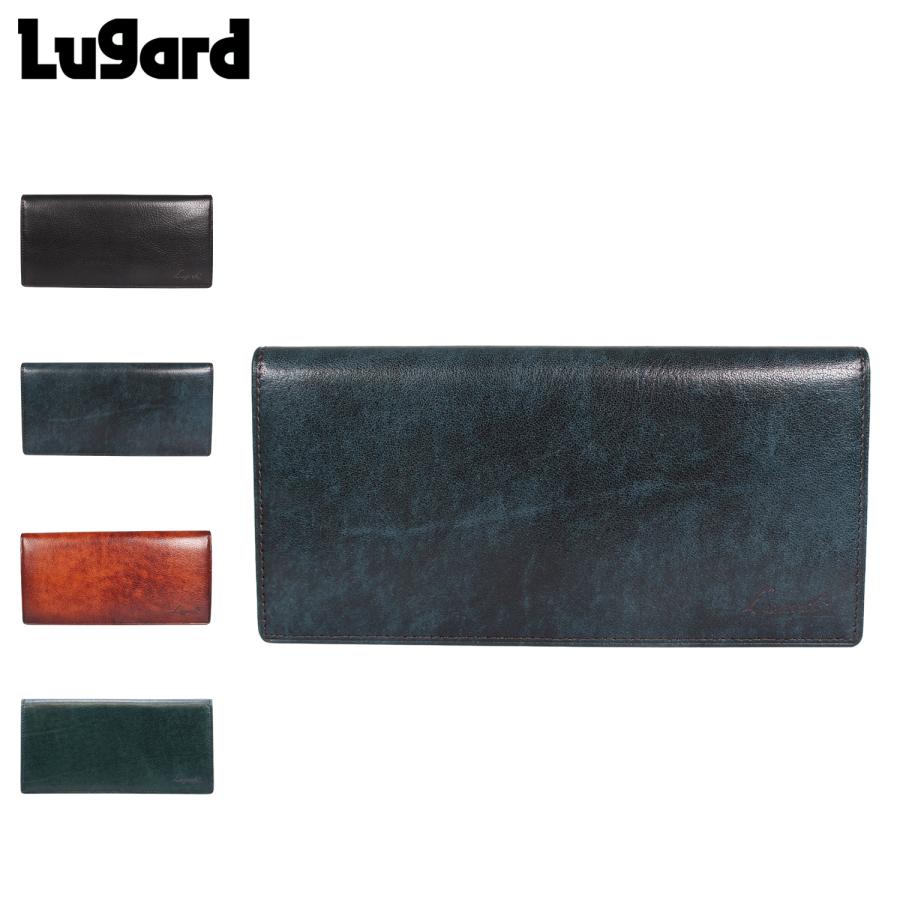 ラガード Lugard 二つ折り長財布 メンズ 青木鞄 本革 ジースリー G3 WALLET ブラック ネイビー ブラウン 黒 5188 | LUGARD