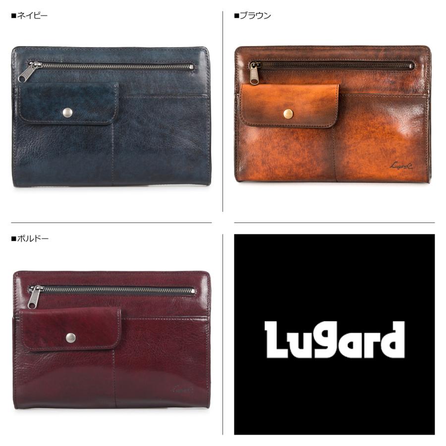 ラガード Lugard 青木鞄 ジースリー バッグ クラッチバッグ セカンドバッグ メンズ G3 CLUTCH BAG ネイビー ブラウン ボルドー 5214 | LUGARD | 04