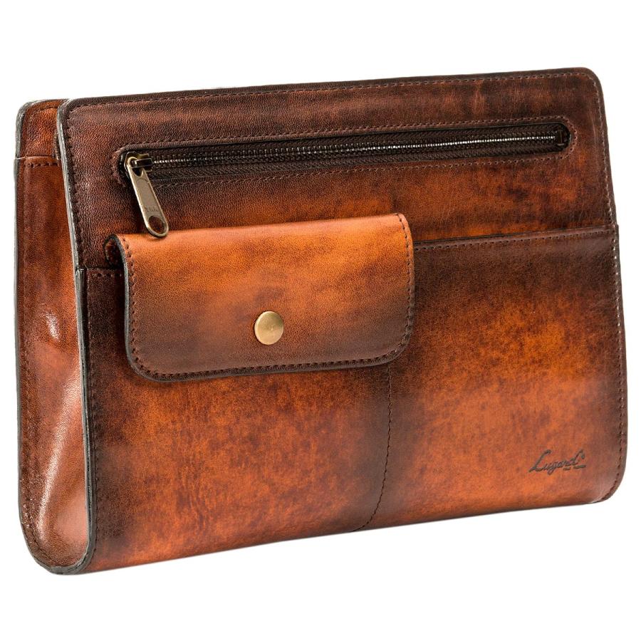 ラガード Lugard 青木鞄 ジースリー バッグ クラッチバッグ セカンドバッグ メンズ G3 CLUTCH BAG ネイビー ブラウン ボルドー 5214 | LUGARD | 06