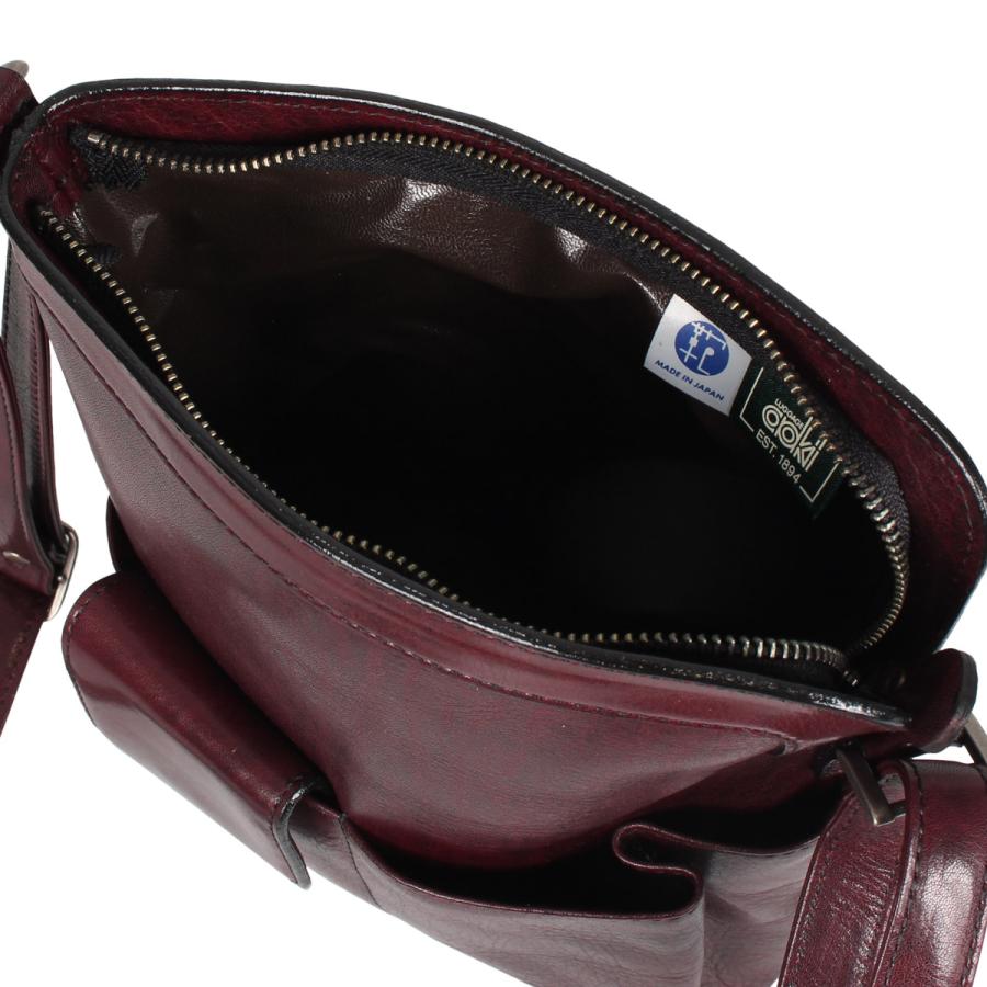 ラガード Lugard 青木鞄 ジースリー ショルダーバッグ メンズ G3 SHOULDER BAG ネイビー ブラウン ボルドー 5215 | LUGARD | 09