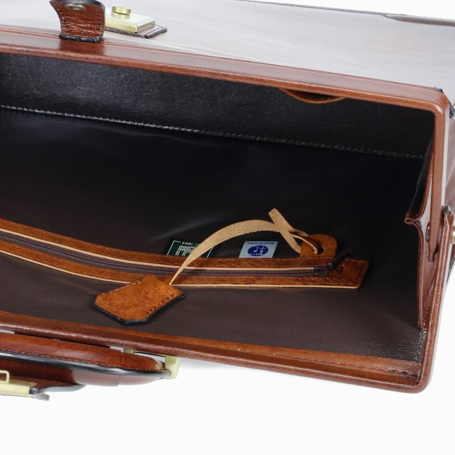 ラガード Lugard バッグ ダレスバッグ ビジネスバッグ メンズ ジースリー A4 本革 牛革 鍵付 薄型 日本製 Ｇ-3 ブラウン 5233 | LUGARD | 08