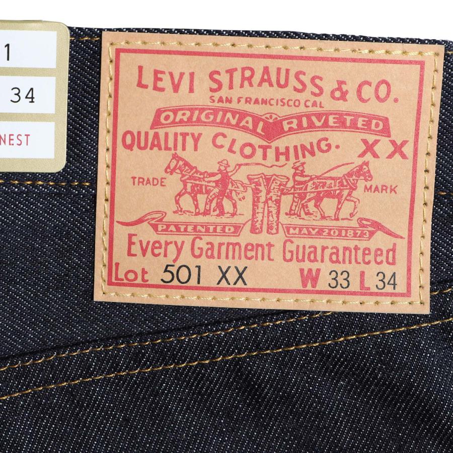 リーバイス LEVIS 501 VINTAGE CLOTHING ジーンズ デニム パンツ ジーパン メンズ 復刻 赤耳 リジッド 1955 501 JEANS 50155-0079の画像