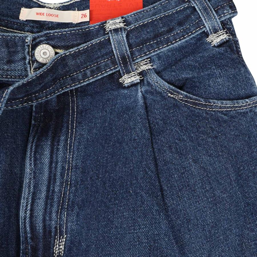 リーバイス レッド LEVIS RED デニム ジーンズ レディース レッド ワイド ルーズ RED WIDE LOOSE ブルー A1058-0003｜sneak｜08