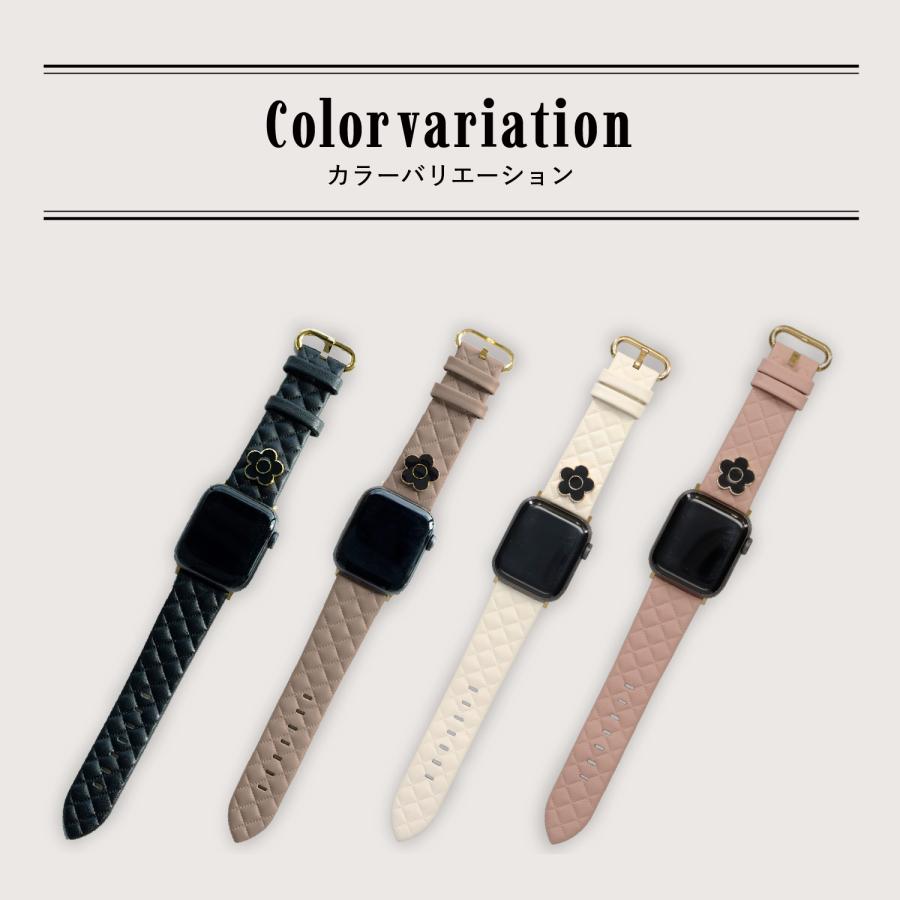 MARY QUANT マリークヮント アップルウォッチ バンド レディース マリクワ 42mm 41mm 40mm 38mm Apple Watch Band AWB-MQ01/AWB-MQ02の画像