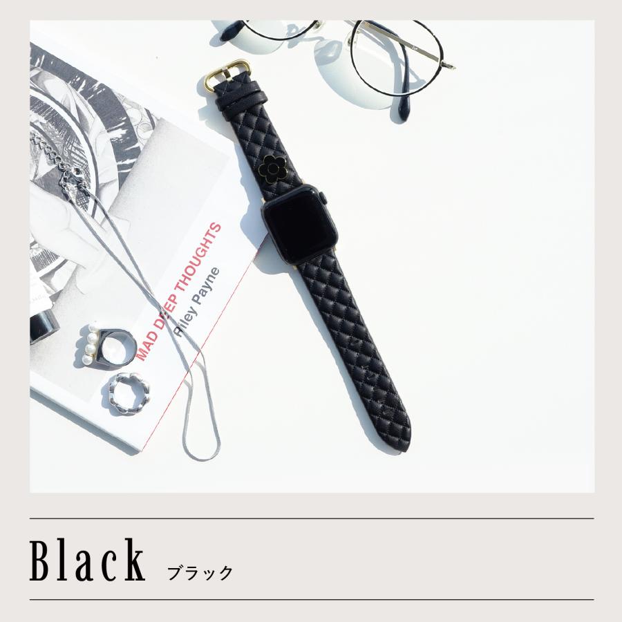 MARY QUANT マリークヮント アップルウォッチ バンド レディース マリクワ 42mm 41mm 40mm 38mm Apple Watch Band AWB-MQ01/AWB-MQ02の画像