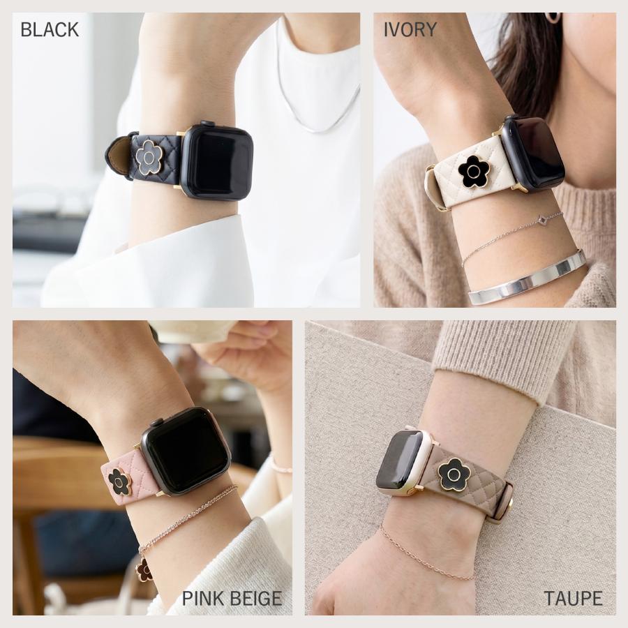 MARY QUANT マリークヮント アップルウォッチ バンド レディース マリクワ 42mm 41mm 40mm 38mm Apple Watch Band AWB-MQ01/AWB-MQ02の画像